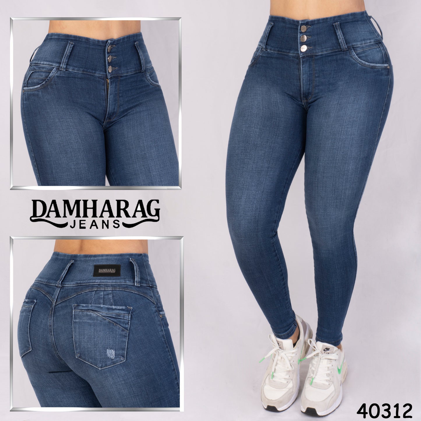 JEANS SKINNY MUJER 40312