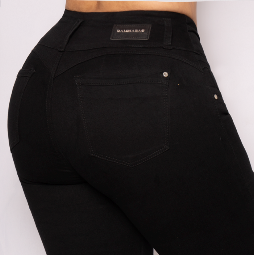 JEANS SKINNY LEVANTA COLA 40348