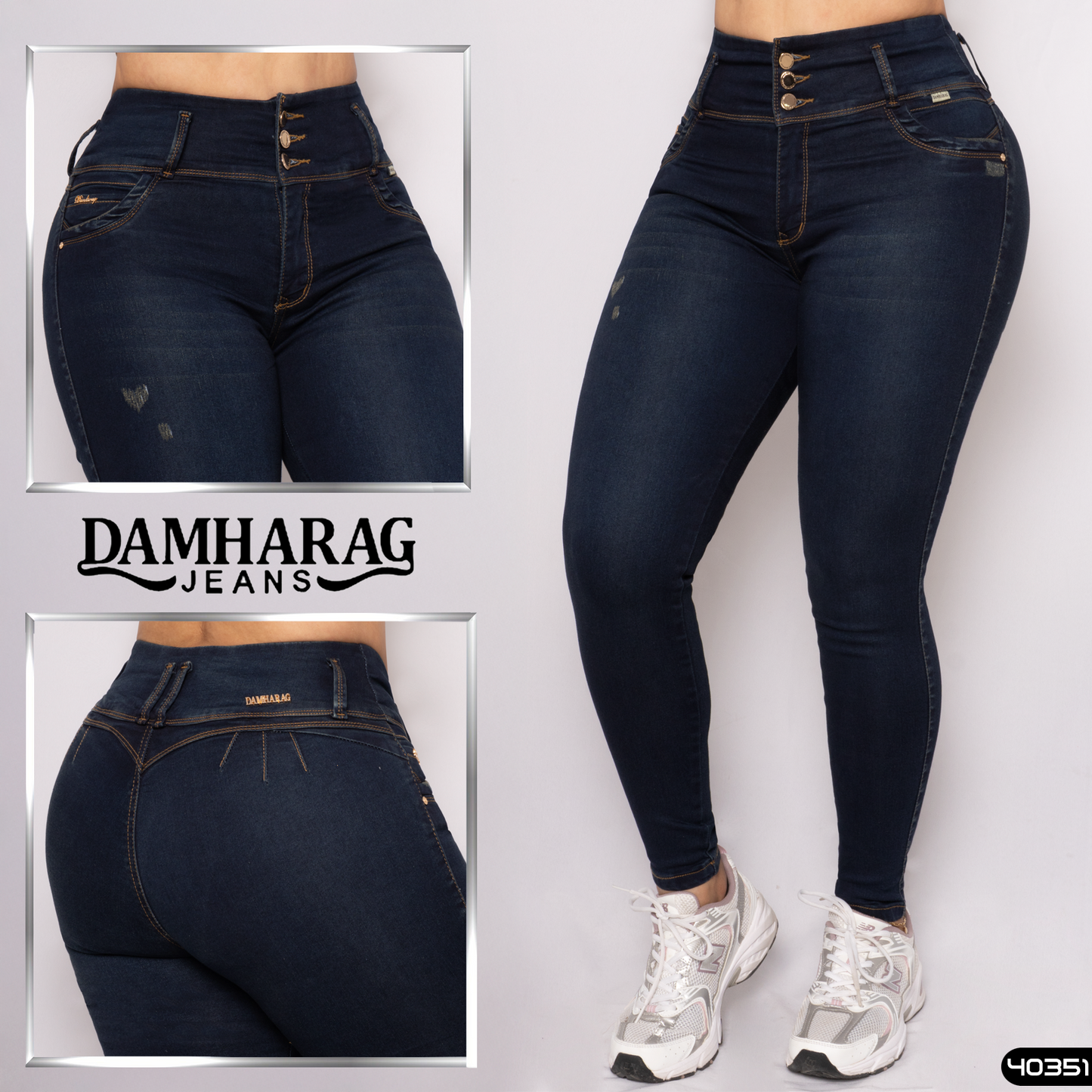 JEANS SKINNY MUJER 40351