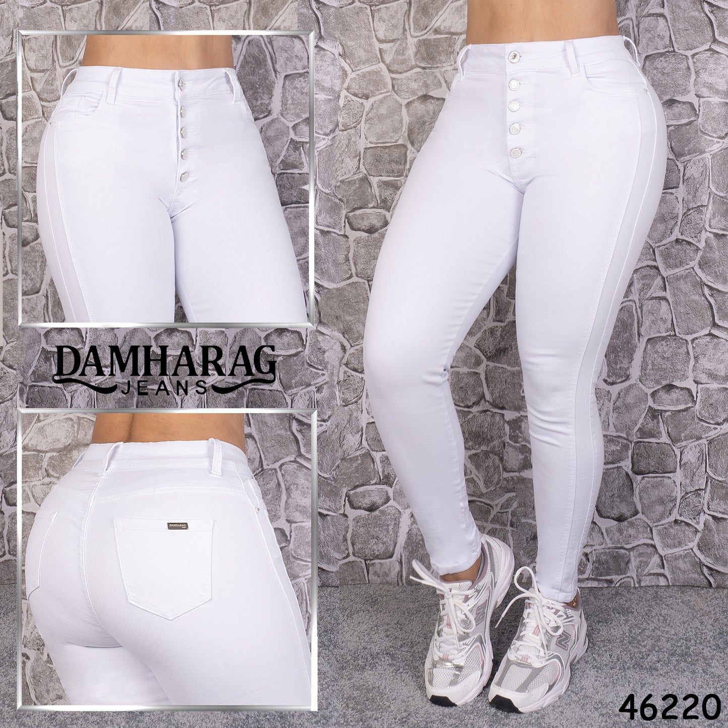 JEANS SKINNY MUJER 46220
