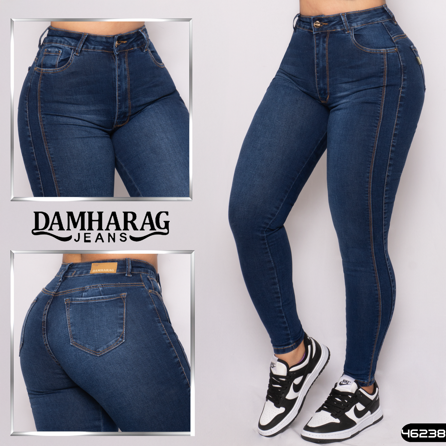JEANS SKINNY MUJER 46238