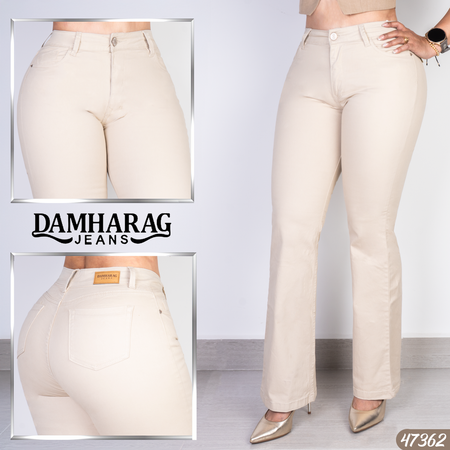 JEANS CARGO LEVANTA COLA 47362