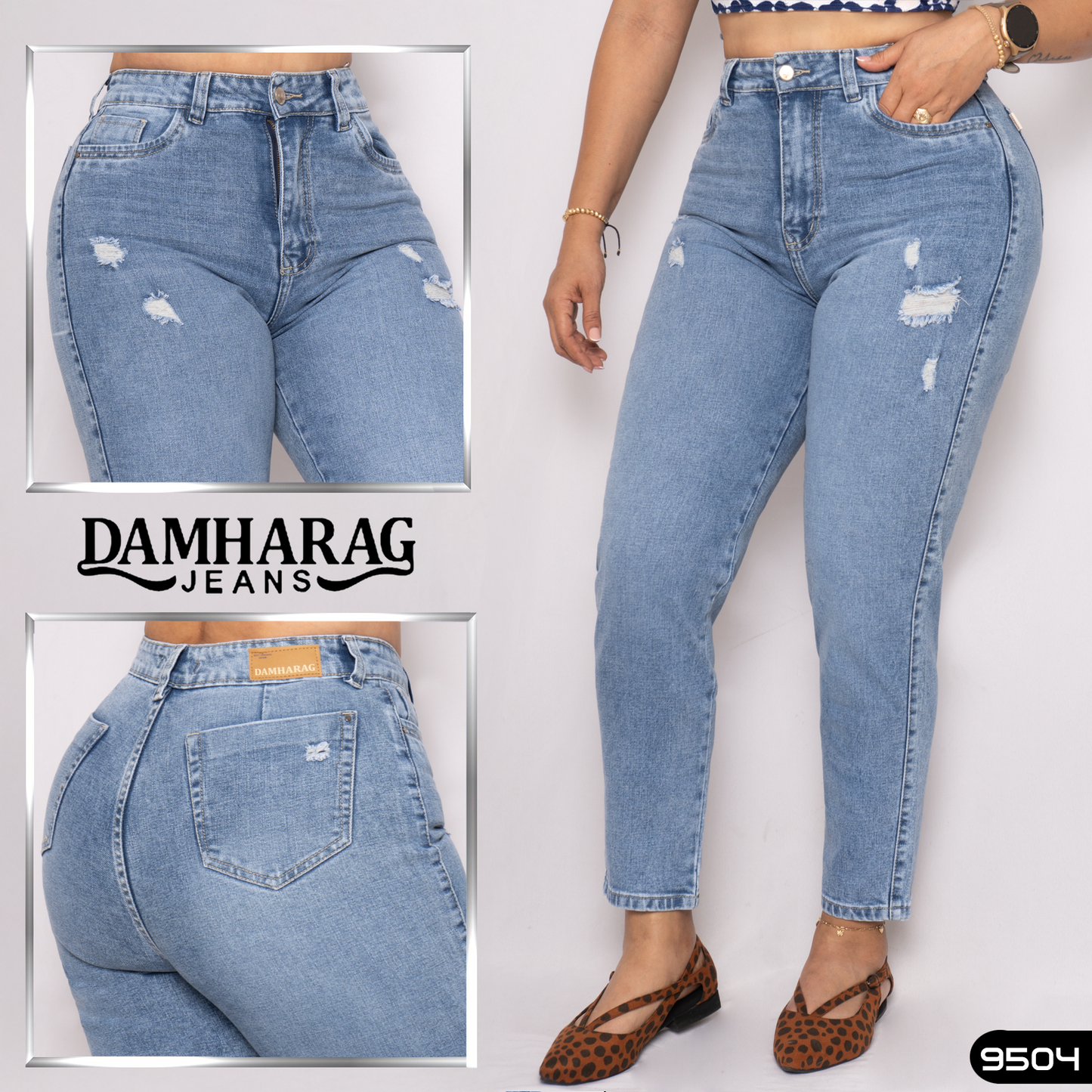 JEANS MOM LEVANTA COLA 9504