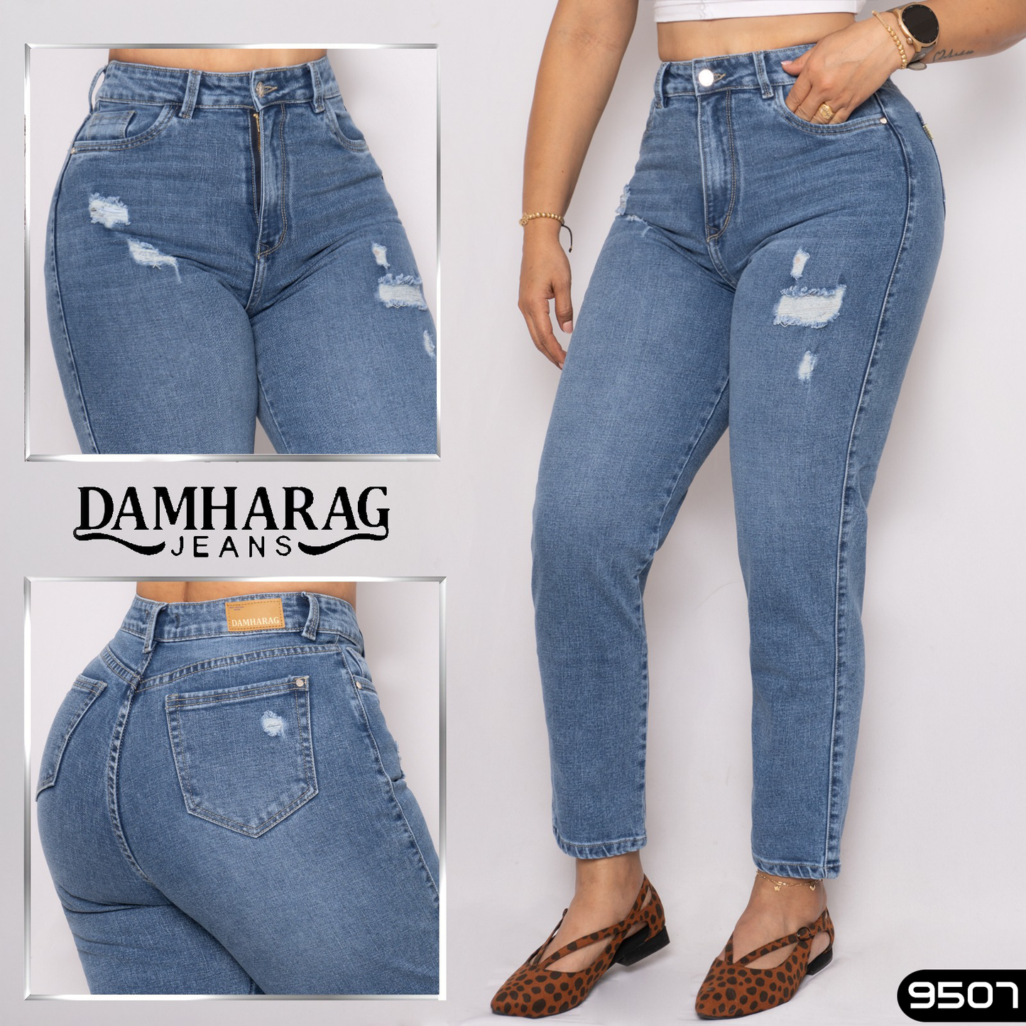 JEANS MOM LEVANTA COLA 9507