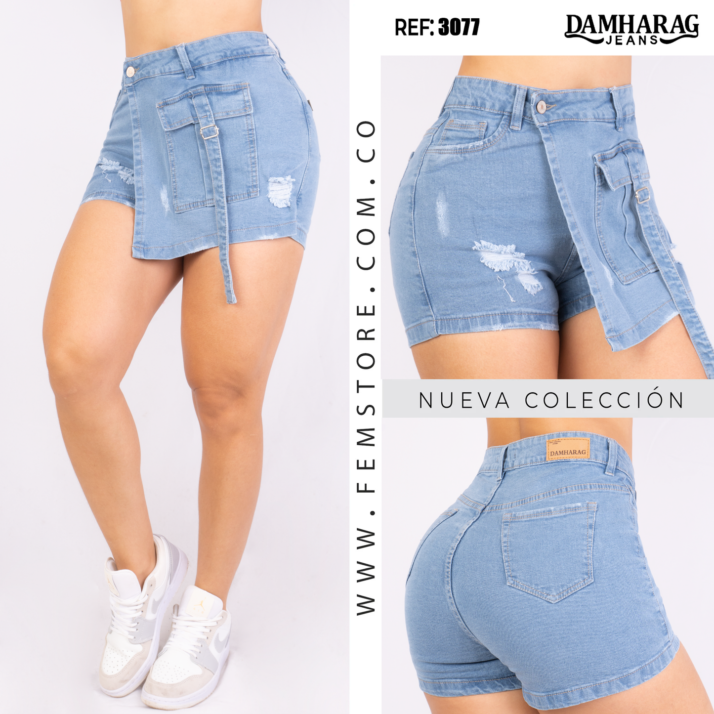 FALDA SHORT 3077