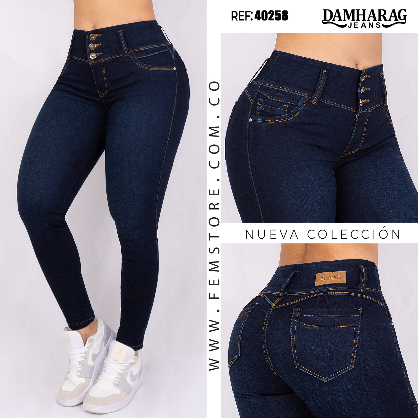 JEANS MUJER 40258