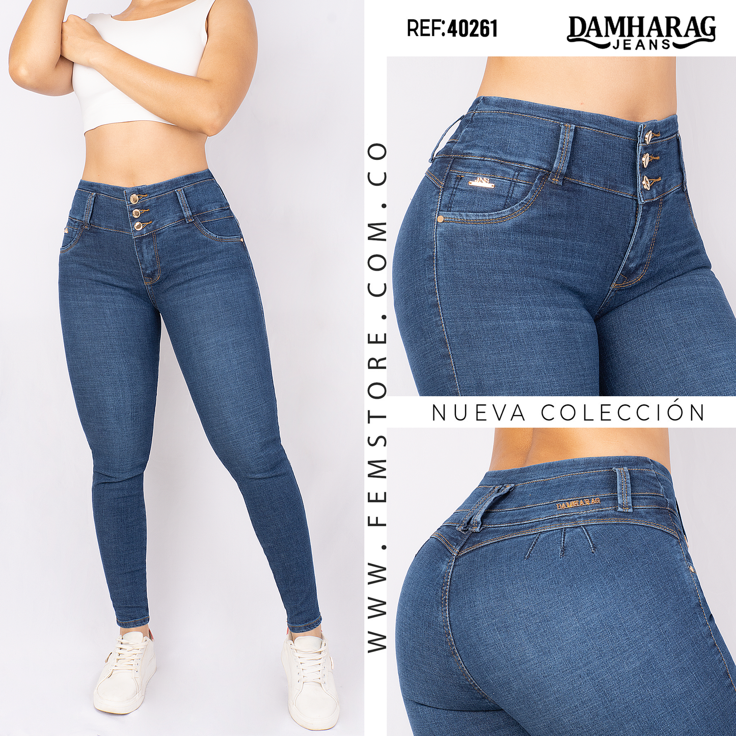 JEANS MUJER 40261