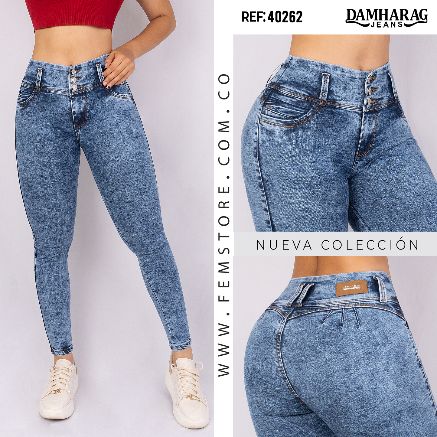 JEANS MUJER 40262