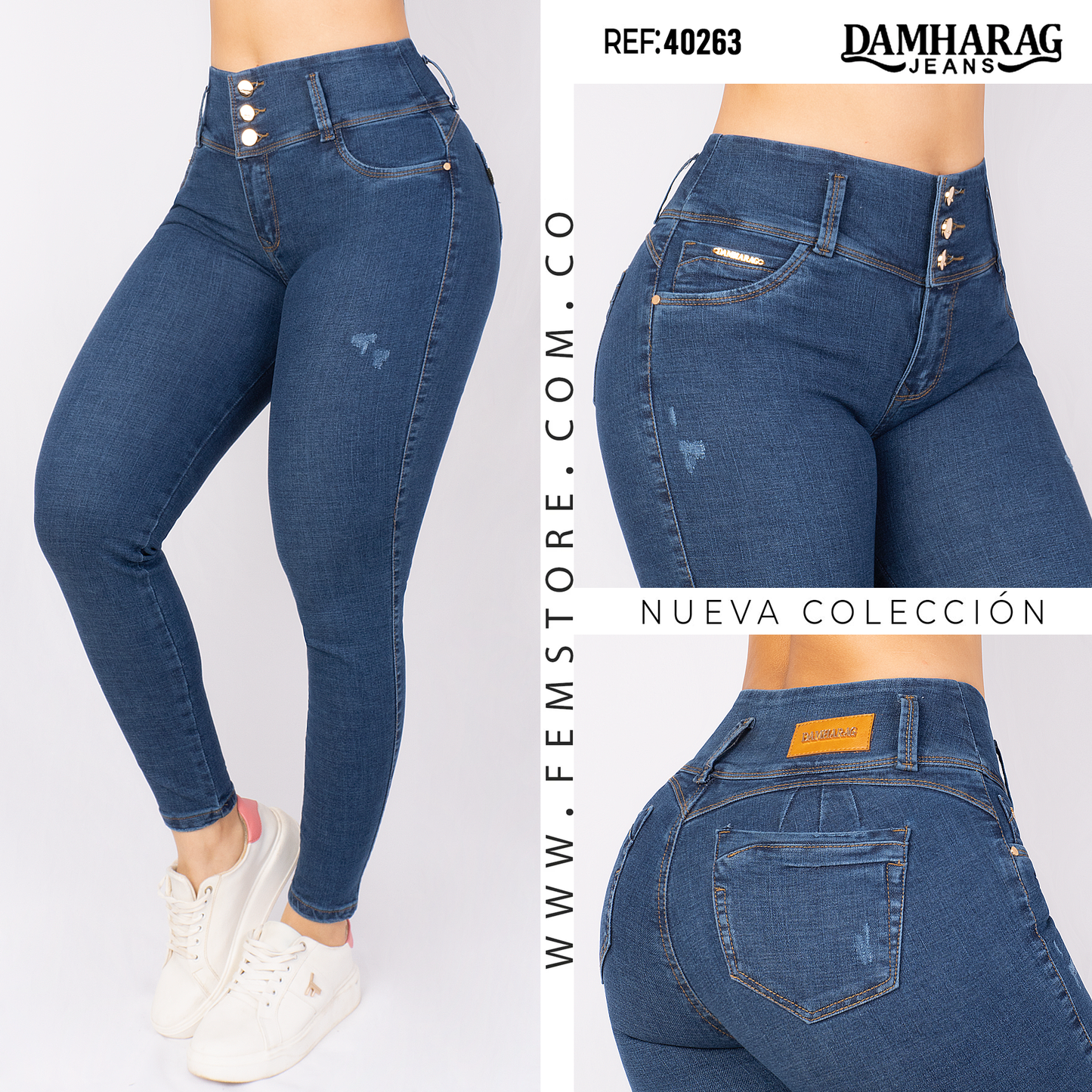 JEANS MUJER 40263