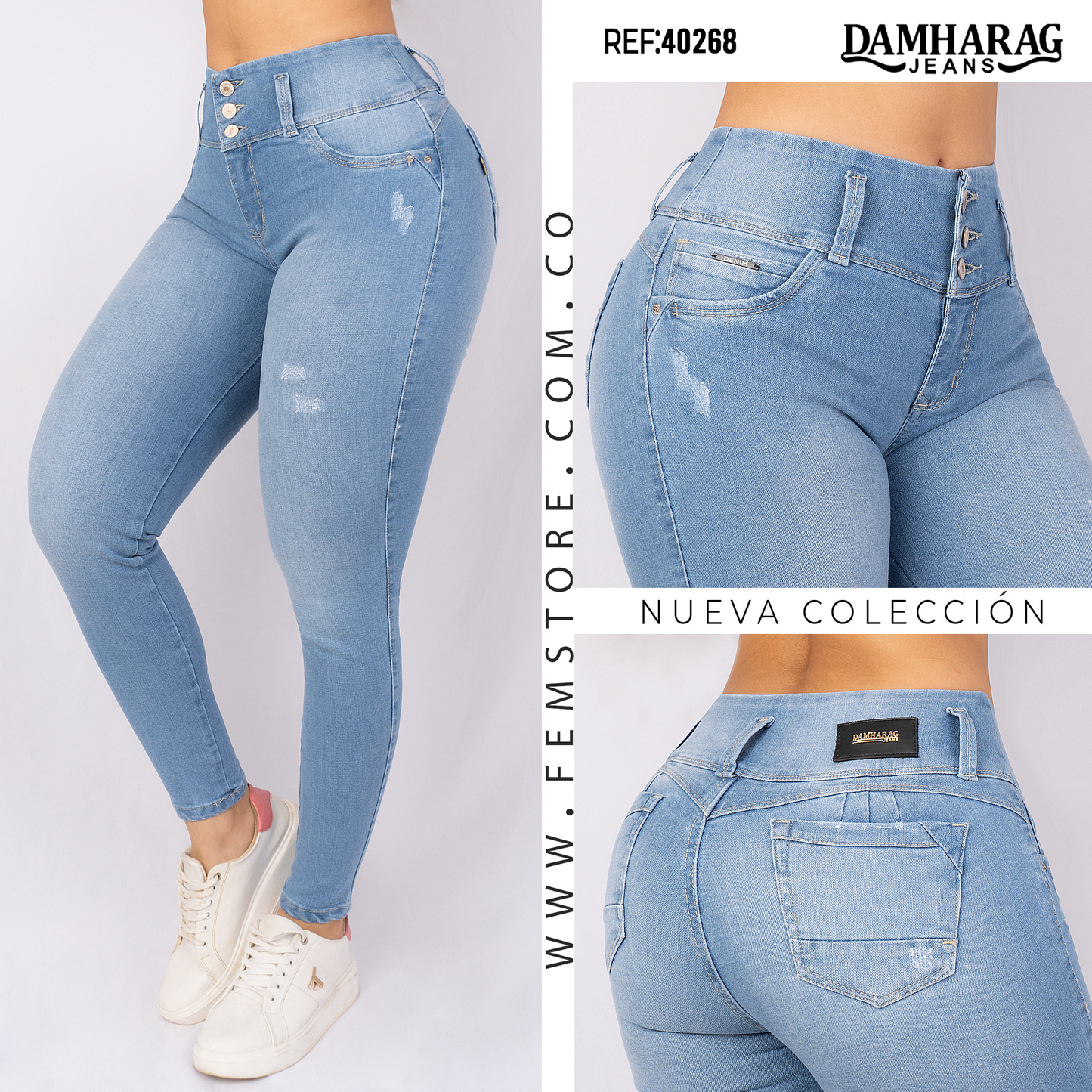 JEANS MUJER 40268