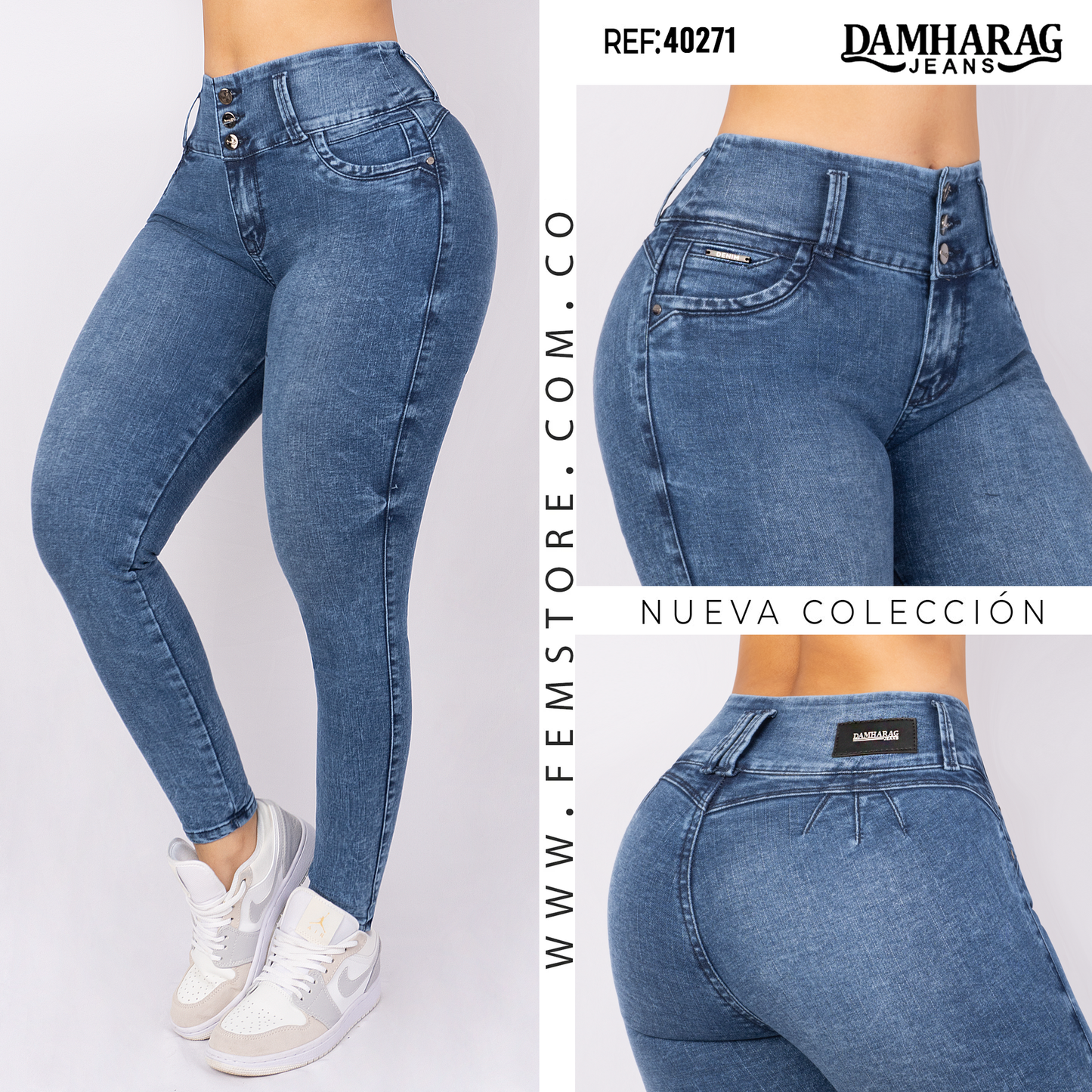 JEANS MUJER 40271