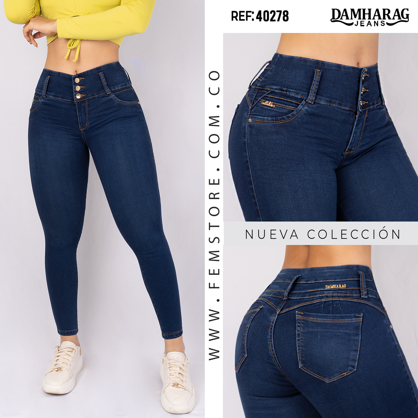 JEANS MUJER 40278