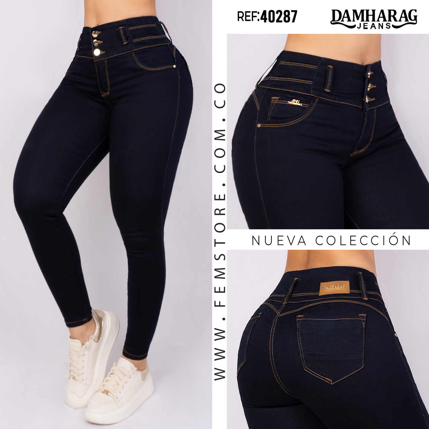 JEANS MUJER 40287