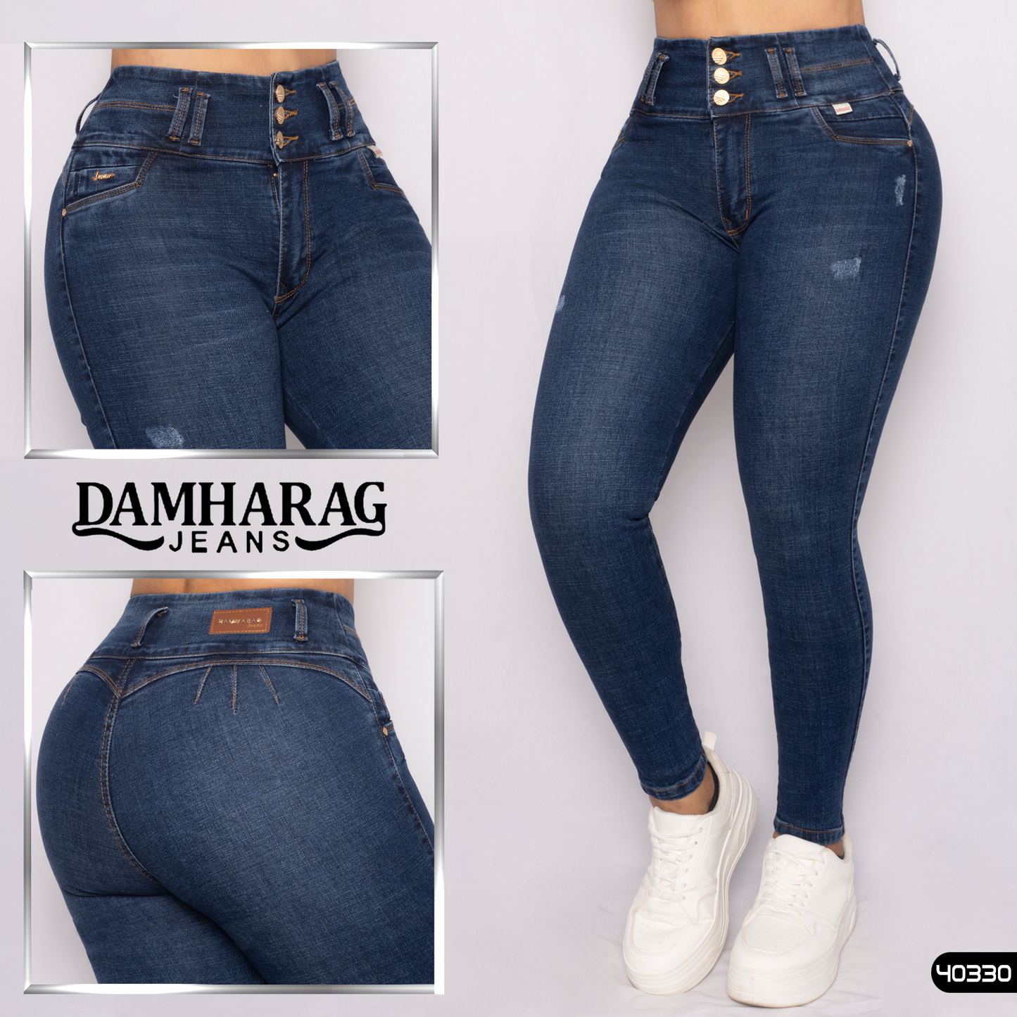 JEANS SKINNY MUJER 40330