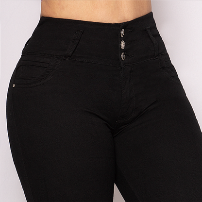 JEANS SKINNY LEVANTA COLA 40348