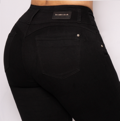 JEANS SKINNY LEVANTA COLA 40348