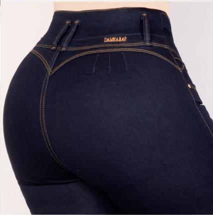 JEANS SKINNY LEVANTA COLA 40353
