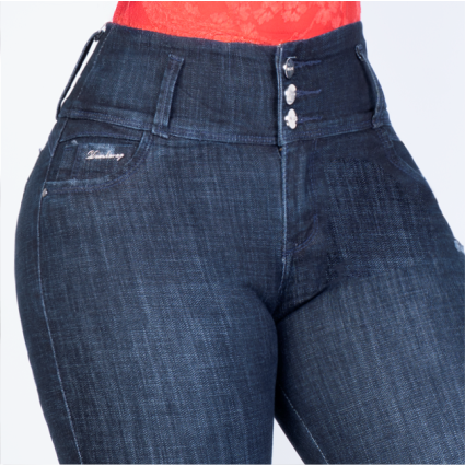 JEANS SKINNY LEVANTA COLA 40367