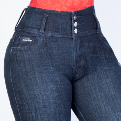 JEANS SKINNY LEVANTA COLA 40367