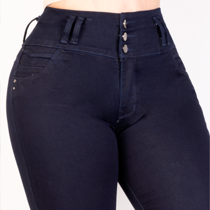 JEANS SKINNY LEVANTA COLA 40372