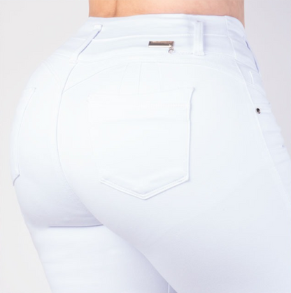 JEANS SKINNY LEVANTA COLA 40376