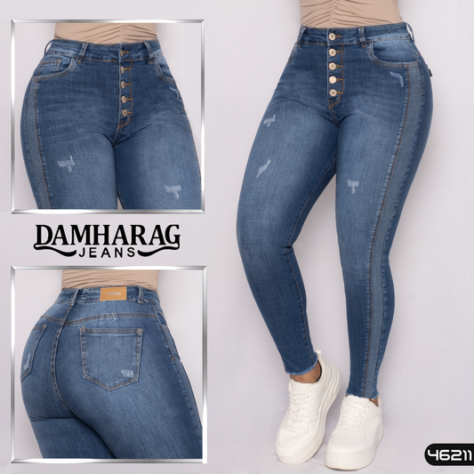 JEANS SKINNY MUJER 46211