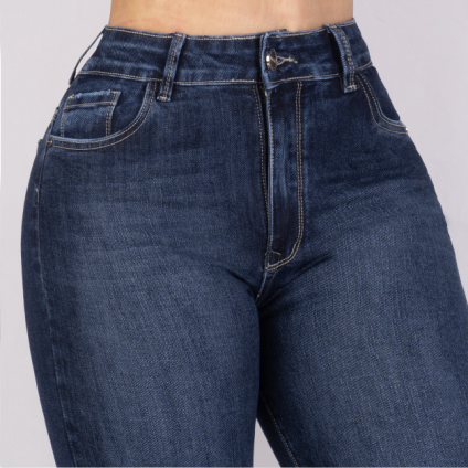 JEANS SKINNY LEVANTA COLA 46218
