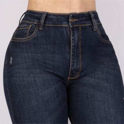 JEANS SKINNY LEVANTA COLA 46219