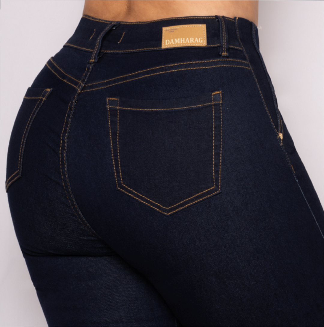 JEANS SKINNY LEVANTA COLA 46242