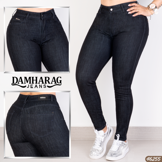 JEANS SKINNY LEVANTA COLA 46255