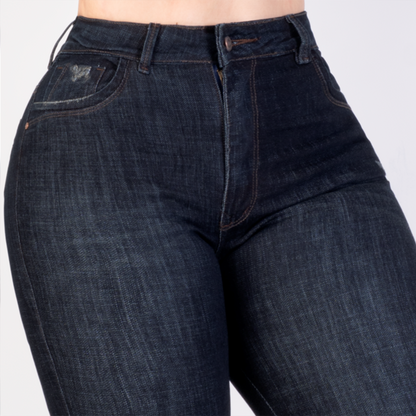 JEANS SKINNY LEVANTA COLA 46256