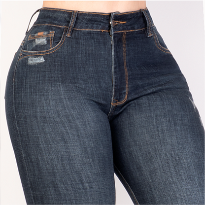 JEANS SKINNY LEVANTA COLA 46259