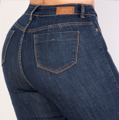 JEANS SKINNY LEVANTA COLA 46260