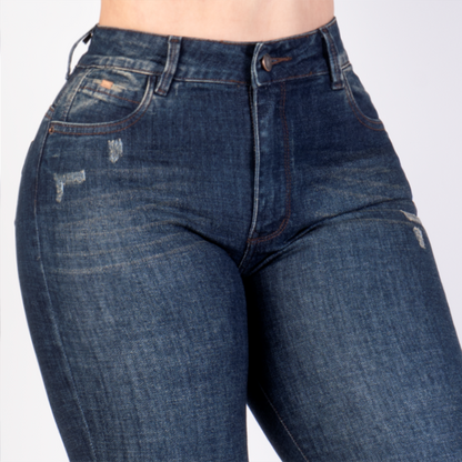 JEANS SKINNY LEVANTA COLA 46266