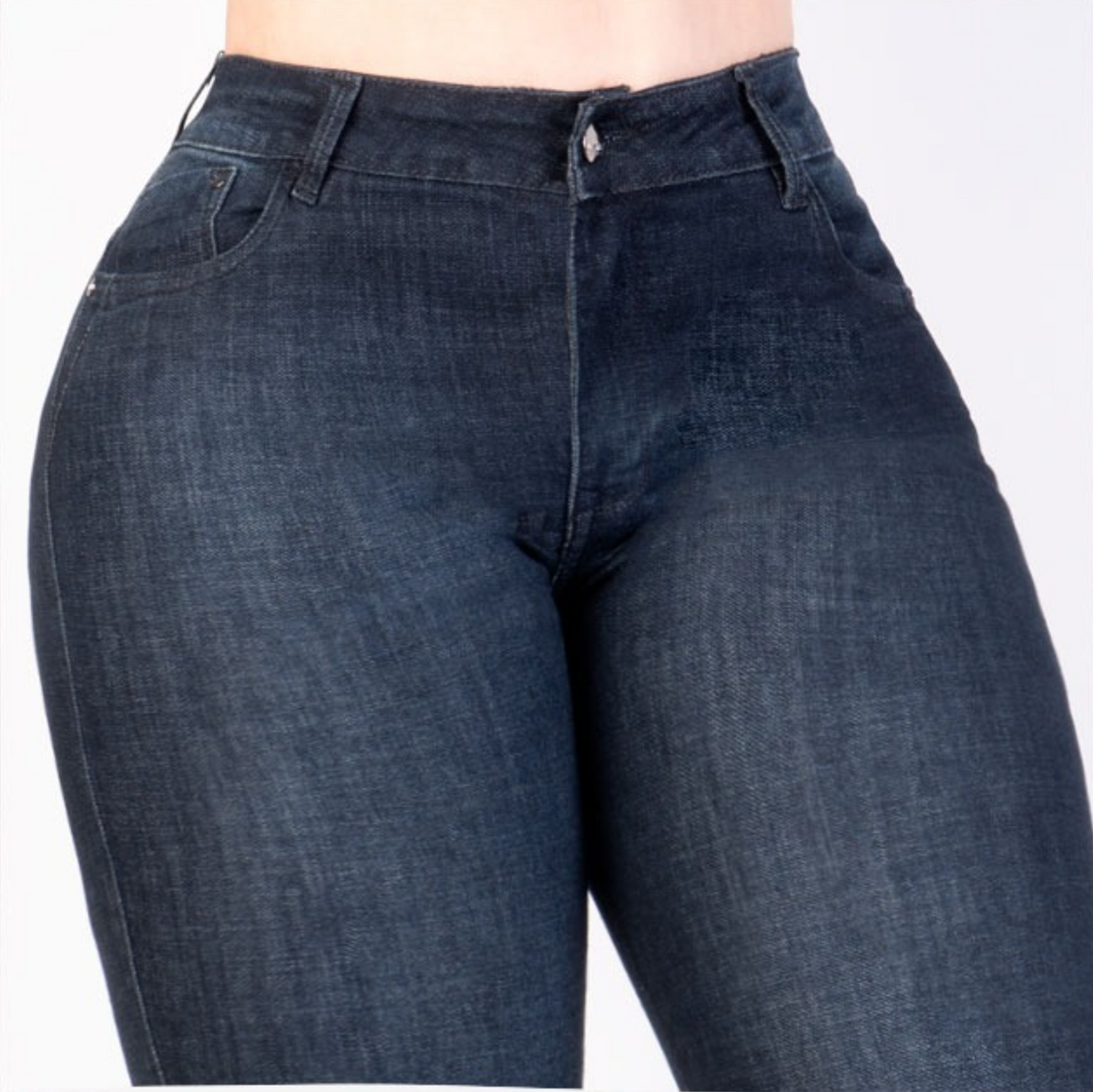 JEANS SKINNY LEVANTA COLA 46267