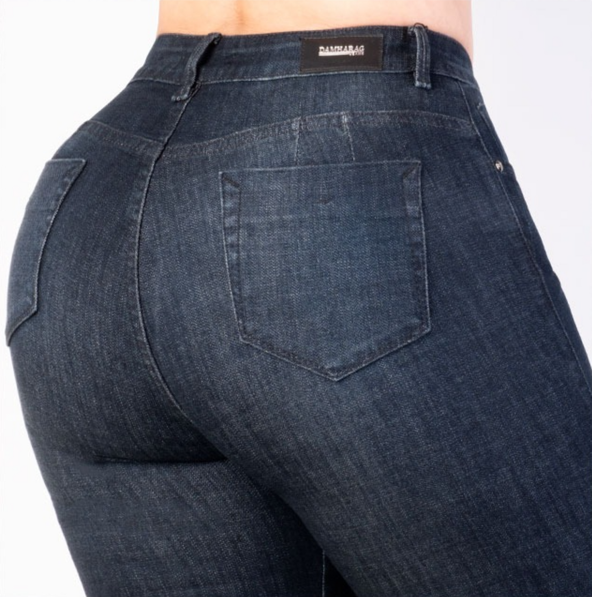 JEANS SKINNY LEVANTA COLA 46267
