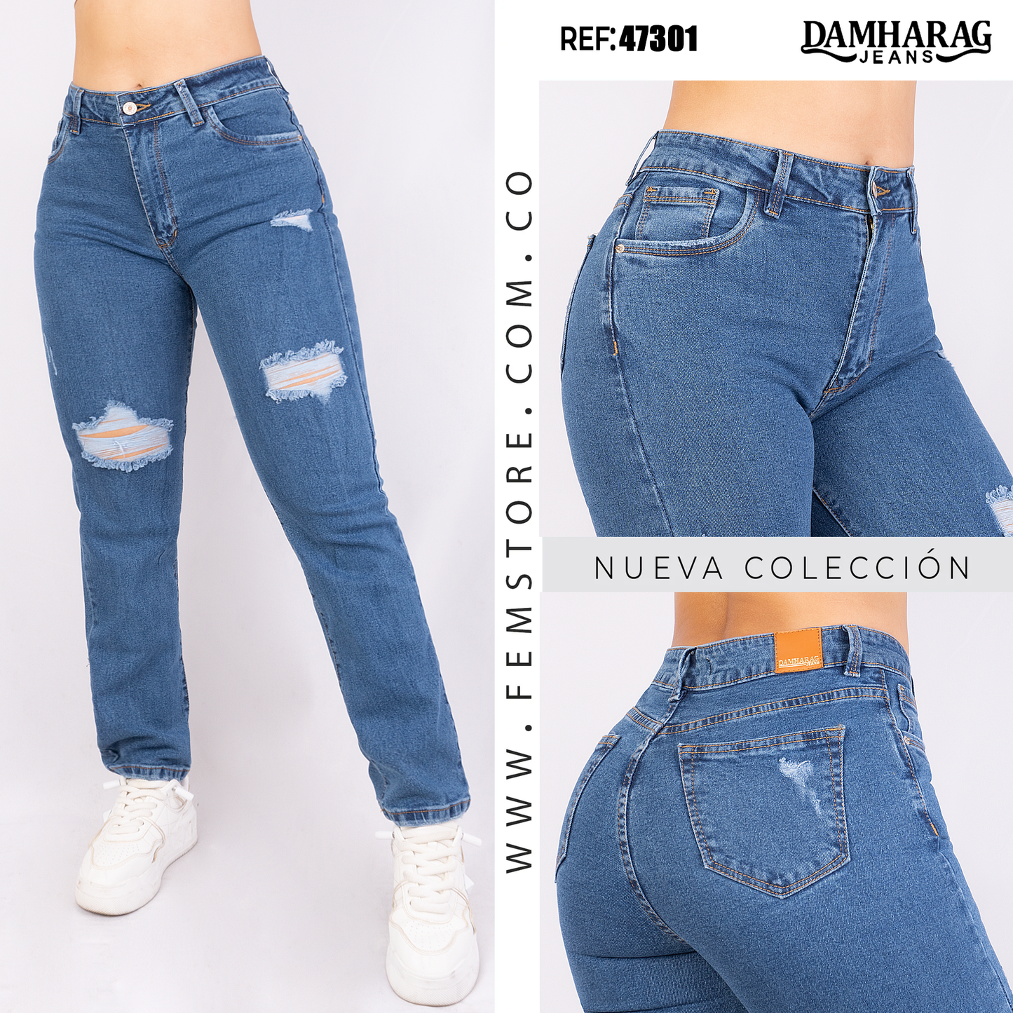 JEANS MON MUJER 47301