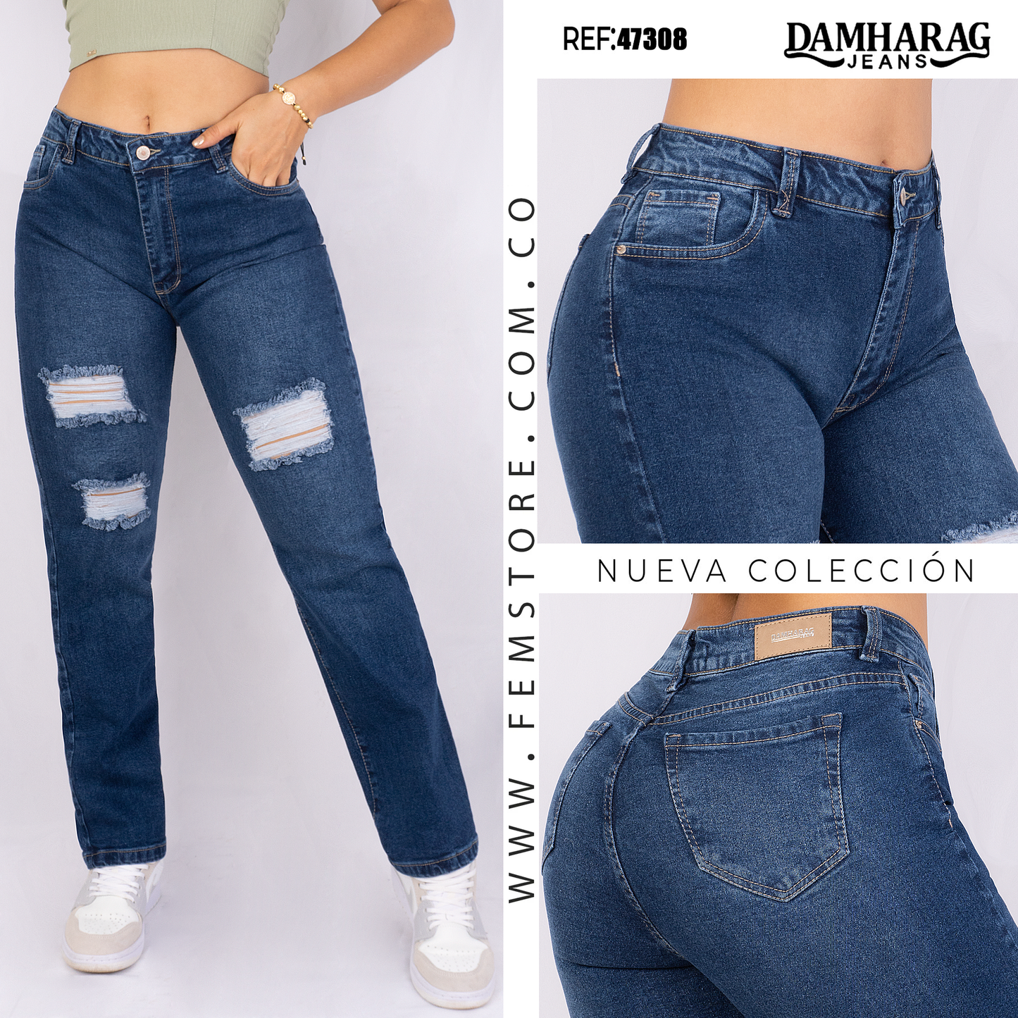 JEANS MON MUJER 47308