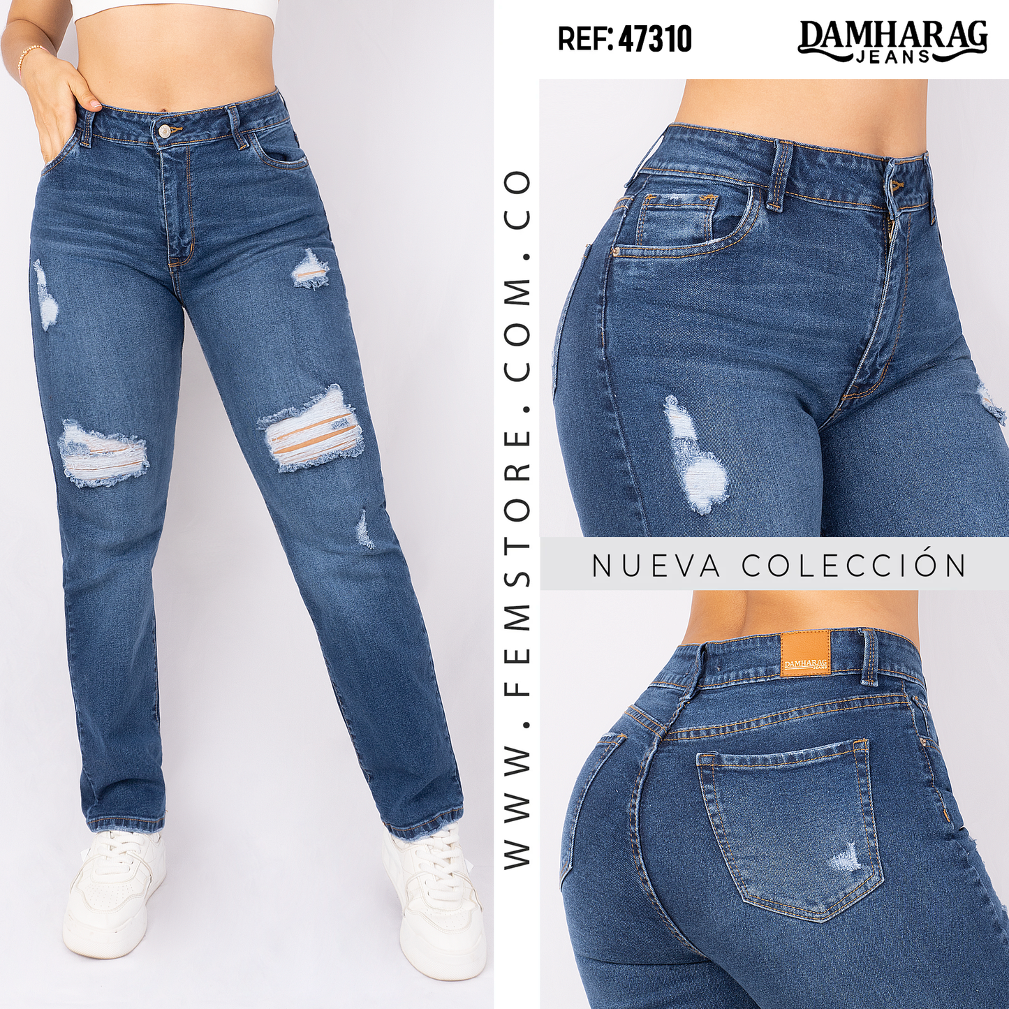 JEANS MUJER 47310