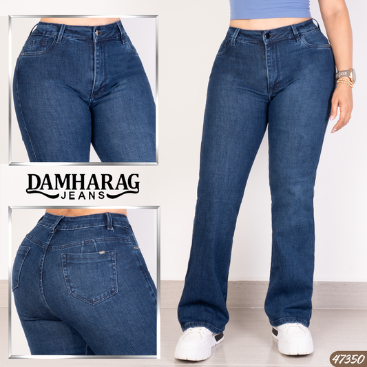 JEANS BOOT CUT LEVANTA COLA 47350