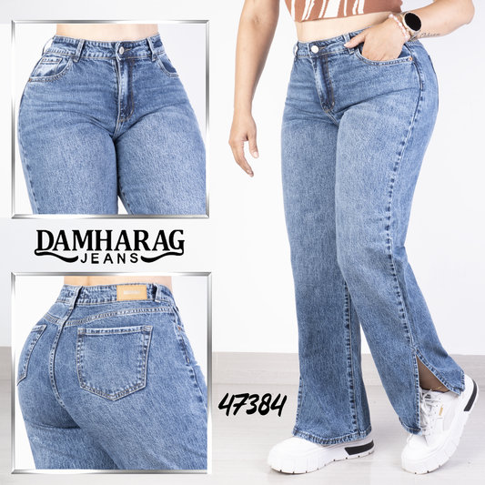 JEANS ANCHO LEVANTA COLA 47384