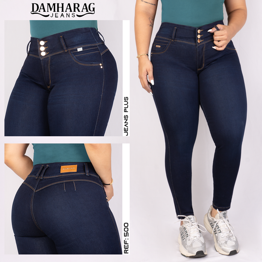 JEANS PLUS MUJER 500