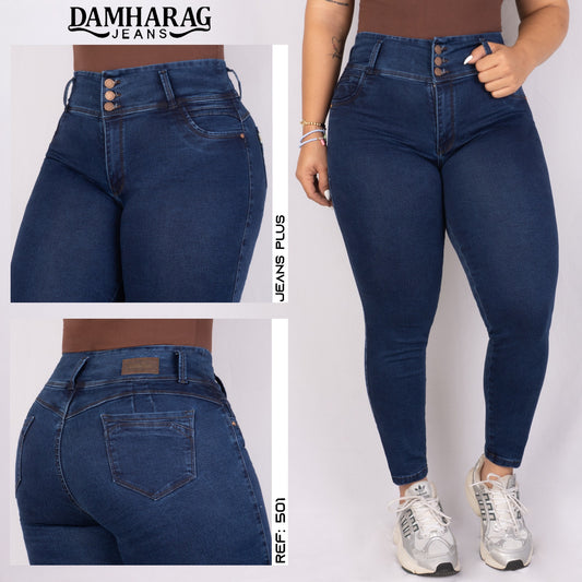 JEANS PLUS MUJER 501