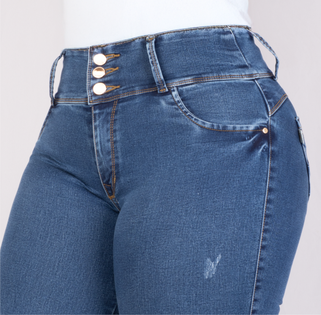 JEANS PLUS LEVANTA COLA 502