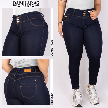 JEANS PLUS LEVANTA COLA 504