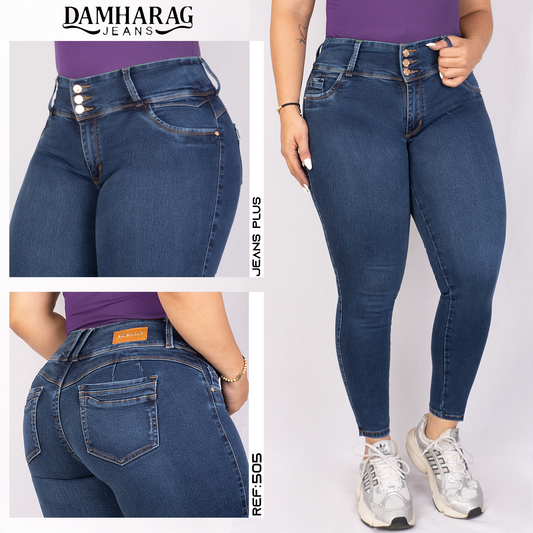 JEANS PLUS MUJER 505