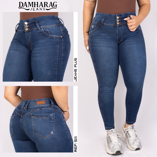 JEANS PLUS LEVANTA COLA 511