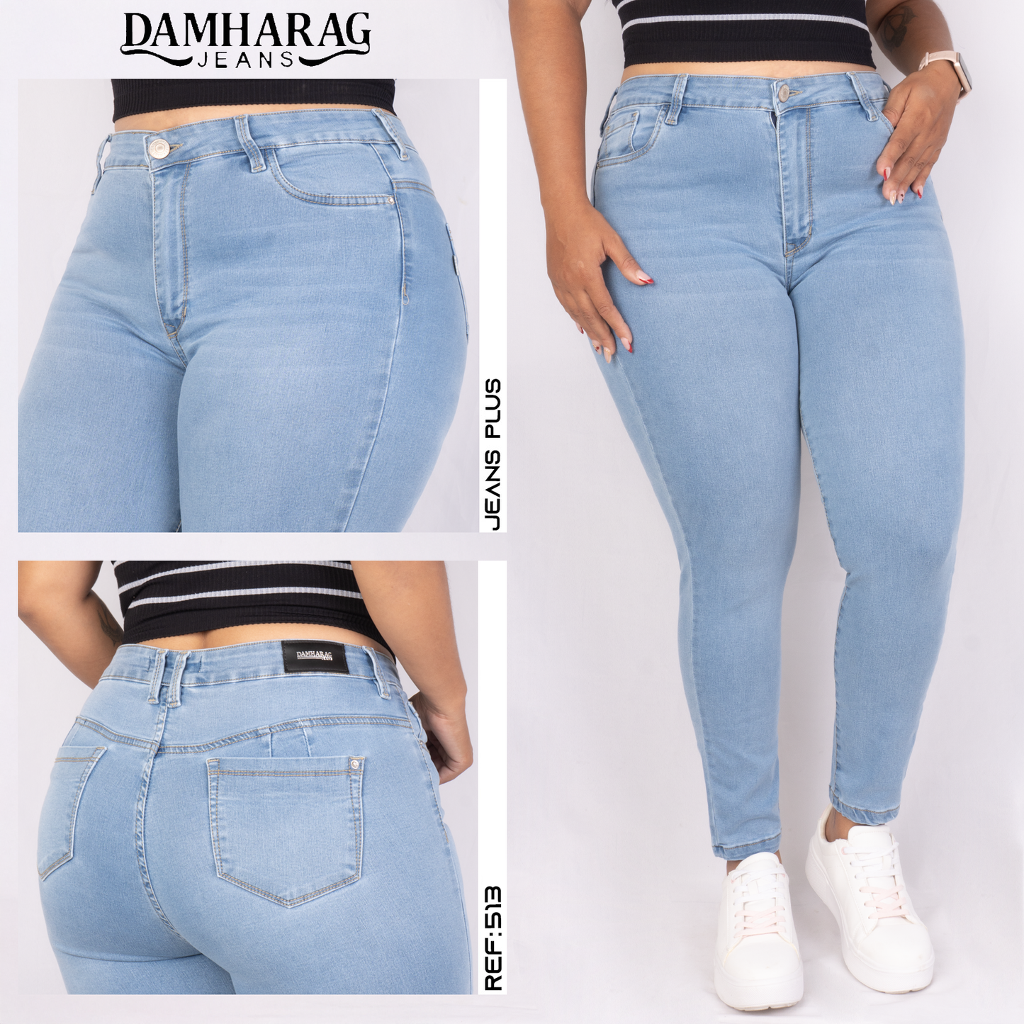 JEANS PLUS MUJER 513