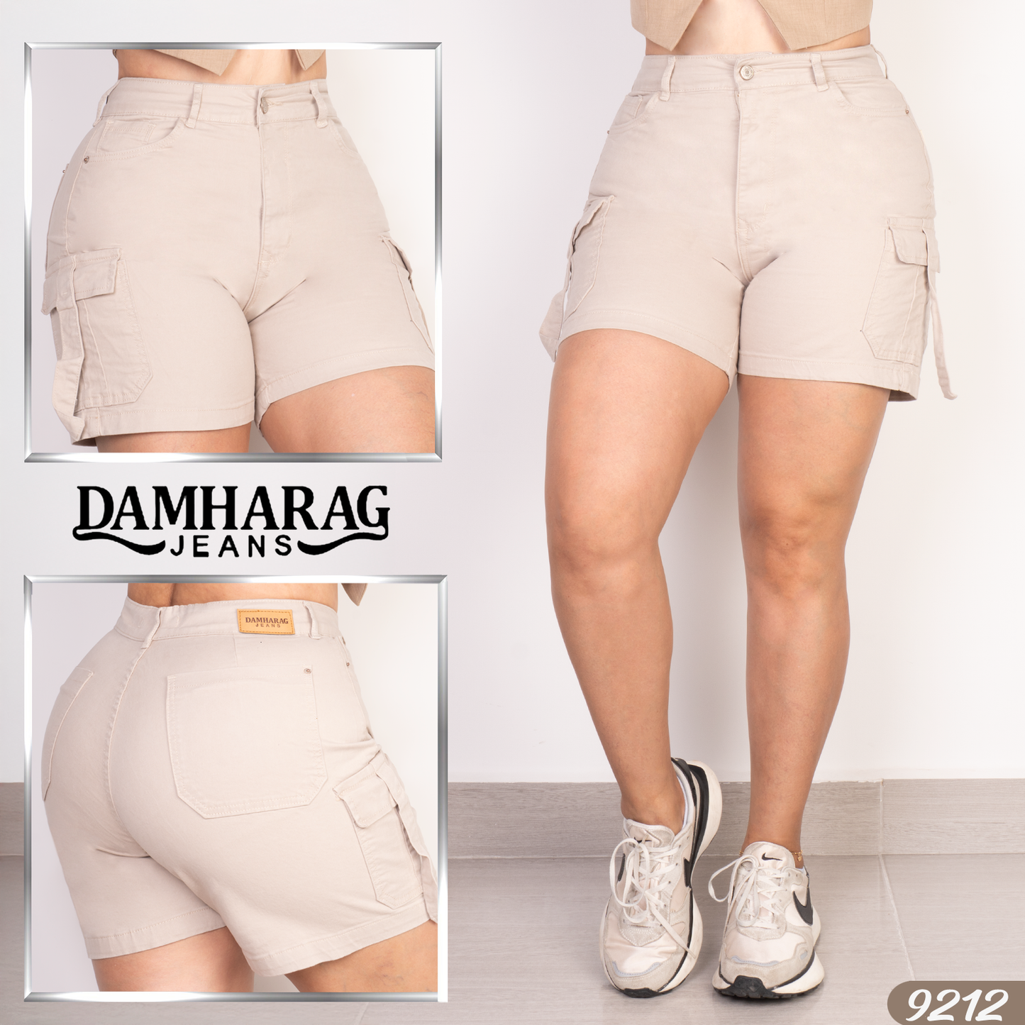 SHORT BIKER DAMA 9212