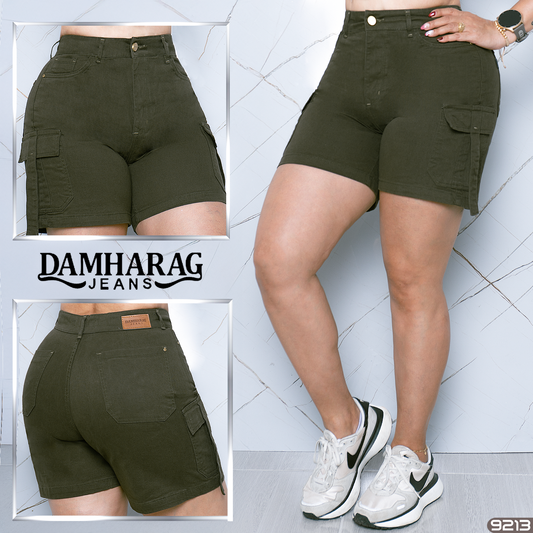 SHORT BIKER CARGO DAMA 9213